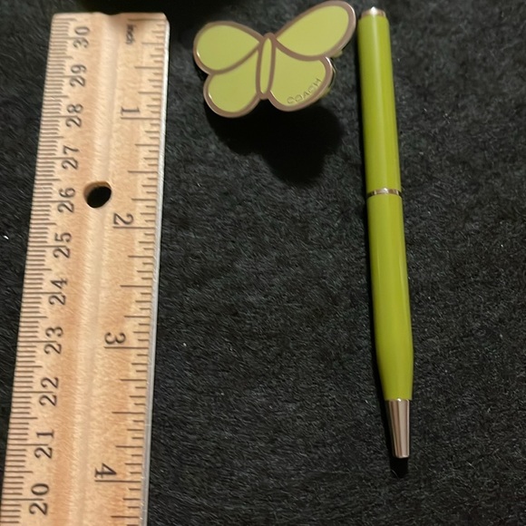 Coach Butterfly Pin and Pen Set - Picture 4 of 5